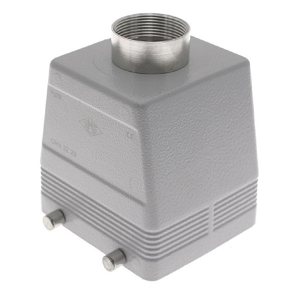 Mencom CHV-32.29 Standard, Rectangular Hood, size 77.62, 4 Pegs, Top PG29 cable entry | American Cable Assemblies