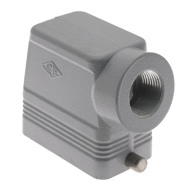 Mencom CAOT-10.5L Standard, Rectangular Hood, size 57.27, 2 Pegs, Side .75-NPT cable entry, High Construction | American Cable Assemblies