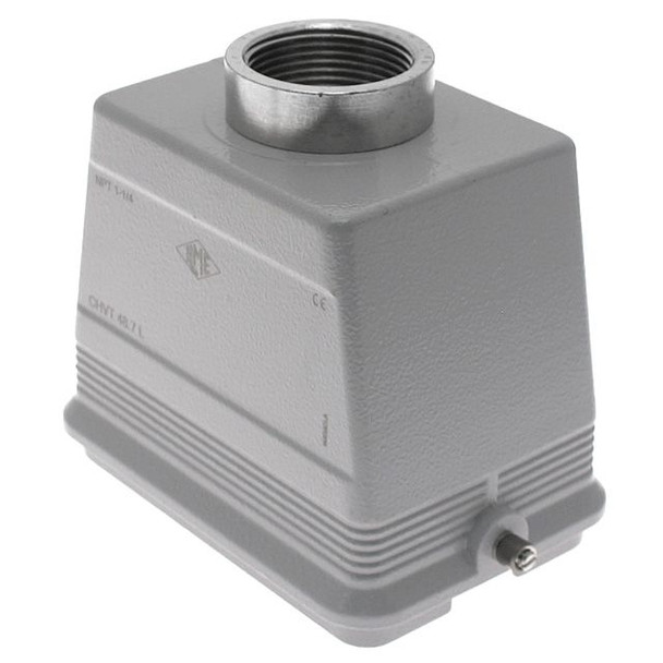 Mencom CHVT-48.7L Standard, Rectangular Hood, size 104.62, 2 Pegs, Top 1.25-NPT cable entry | American Cable Assemblies