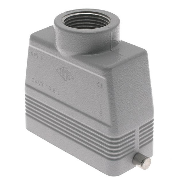 Mencom CAVT-16.6L Standard, Rectangular Hood, size 77.27, 2 Pegs, Top 1.0-NPT cable entry, High Construction | American Cable Assemblies