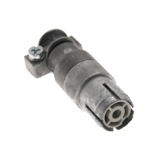 Mencom CX-01BF Mixo series, Female Rectangular Insert, 1 pin + shield, shielded connectors, 10 amp, Crimp for Coaxial | American Cable Assemblies