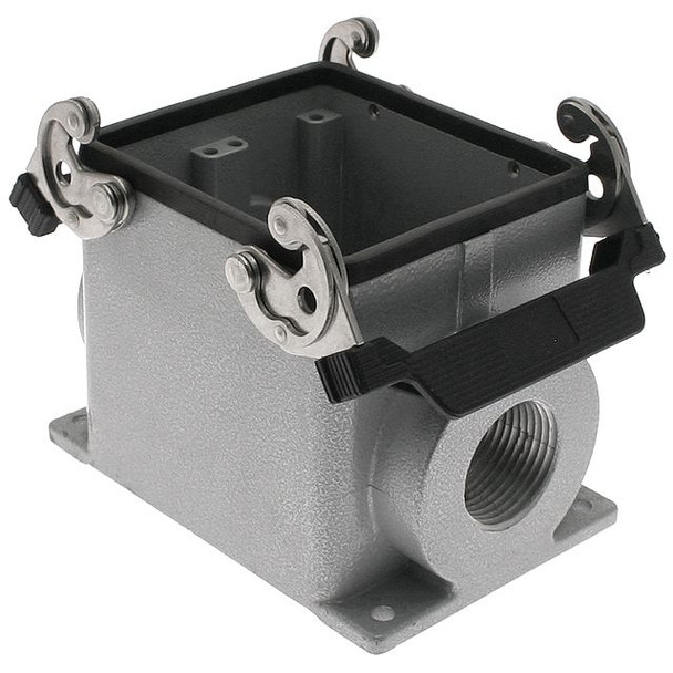 Mencom CHPT-32.6 Standard, Rectangular Base, Double Latch, Surface mount, size 77.62, Side 1.0-NPT cable entry | American Cable Assemblies