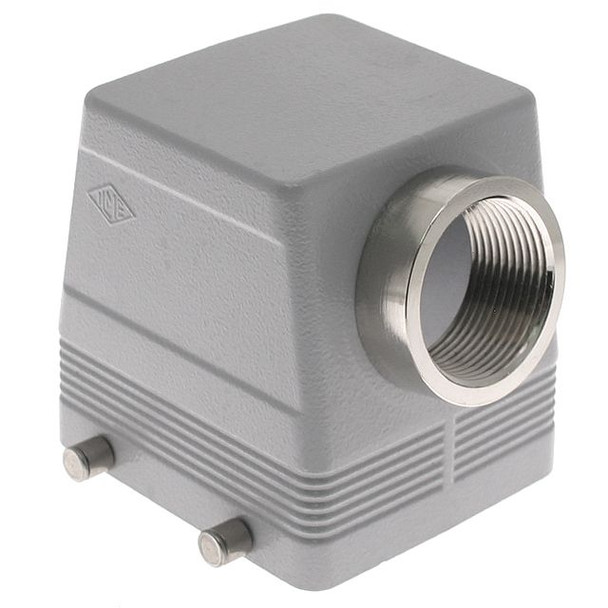 Mencom CHOT-32.7 Standard, Rectangular Hood, size 77.62, 4 Pegs, Side 1.25-NPT cable entry | American Cable Assemblies