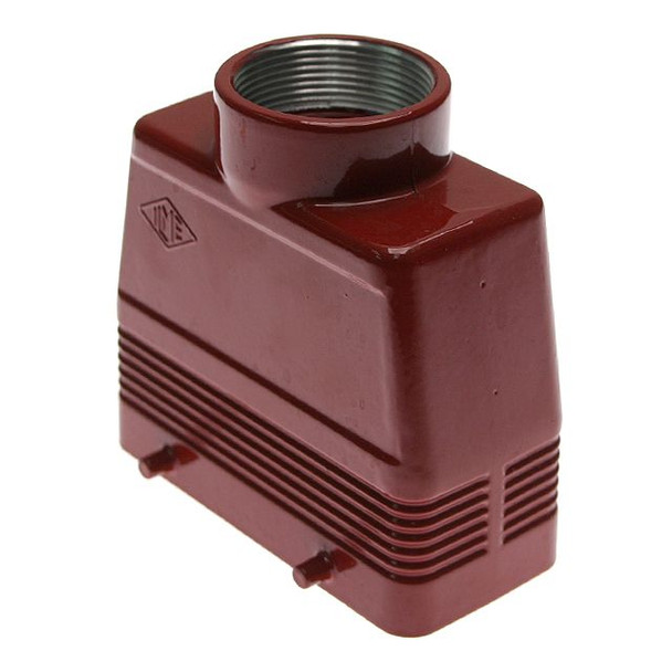 Mencom CAVR-16.29 High-Temp, Rectangular Hood, size 77.27, 4 Pegs, Top PG29 cable entry, High Construction | American Cable Assemblies