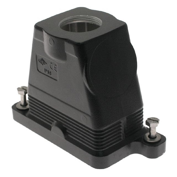 Mencom MGV-06.32 IP68, Rectangular Hood, size 44.27, Screw Lock, Top M32 cable entry | American Cable Assemblies