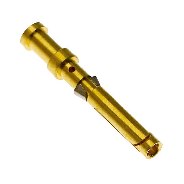 Mencom CDF2D-1.0-CC Female Crimp Contact Pin, Gold, 10amp, Wire Cross Section 1mm, 18 awg, 200 pcs pack | American Cable Assemblies