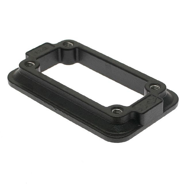 Mencom CG-16FL IP68, Rectangular Base, Bulkhead mounting frame, size 77.27 | American Cable Assemblies