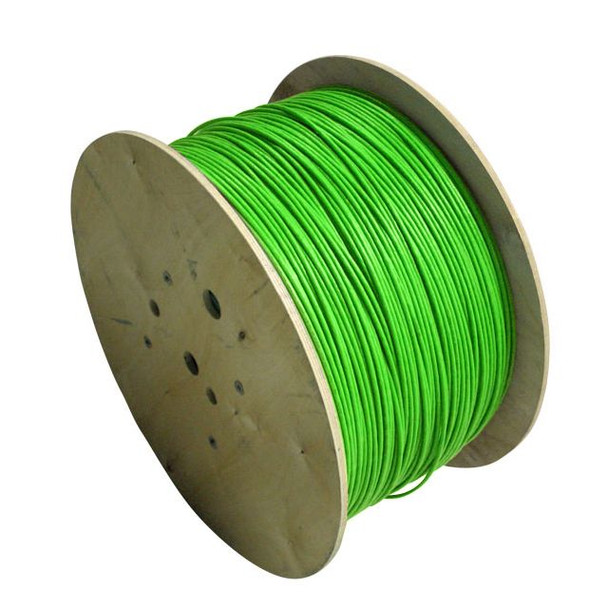 Mencom PND45-4CBL-C Profinet, Raw Cable, 4 Pole, 22awg, Green, PVC, 100 ft. | American Cable Assemblies