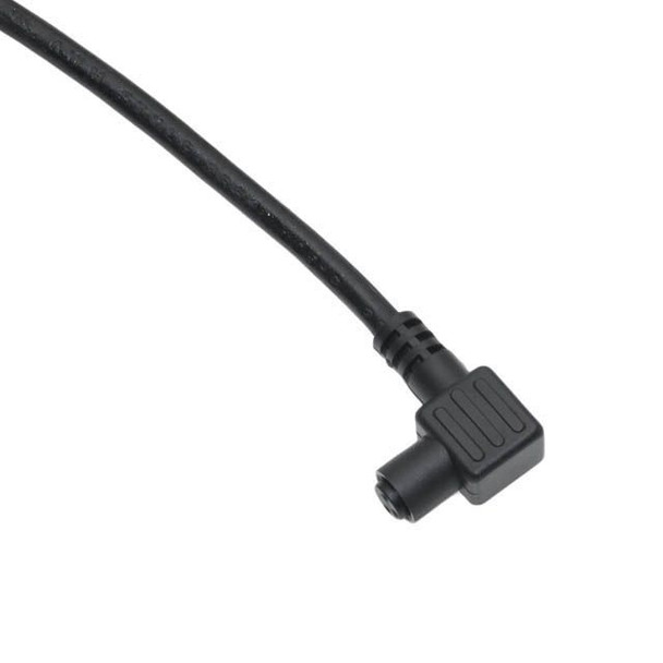 Mencom NAN-4FP-2M-R NAN, Cordset, 4 Pole, Female Right Angle, 2 Meters, 3A, Black, PVC, Snap-on | American Cable Assemblies