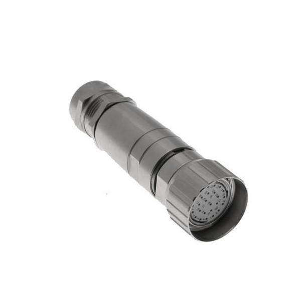 Mencom MCX-26FP-FW-SC MCX, M27, Field Wireable, 26 Pole, Female Straight, Solder, 1.5A, | American Cable Assemblies