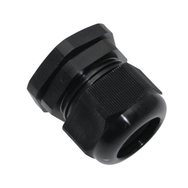 Mencom PCG-M25R-B M25, Plastic Gland, Black, 0.351 - 0.546 | American Cable Assemblies