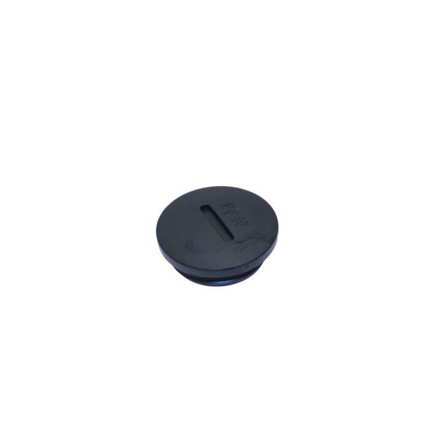 Mencom CRBN-M12PASW M12, Black, Plastic, Blanking Plug, Without Gasket | American Cable Assemblies