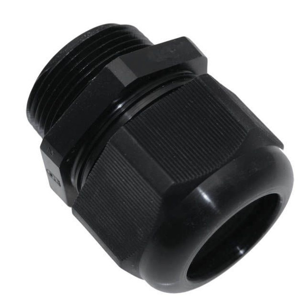 Mencom PCG-1.25-B 1.25-NPT, Plastic Gland, Black, 0.866 - 1.26 | American Cable Assemblies