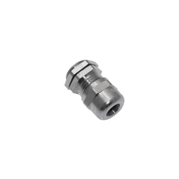 Mencom MCG-07 PG7, Metal Gland, Nickel Plated Brass, 0.118 - 0.255 | American Cable Assemblies