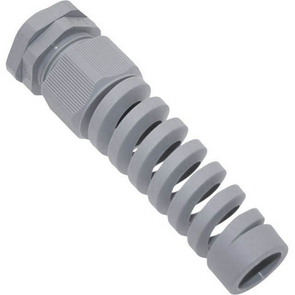 Mencom PCG-16RS PG16, Plastic Gland, With Flex Strain Relief, Gray, 0.276 - 0.472 | American Cable Assemblies