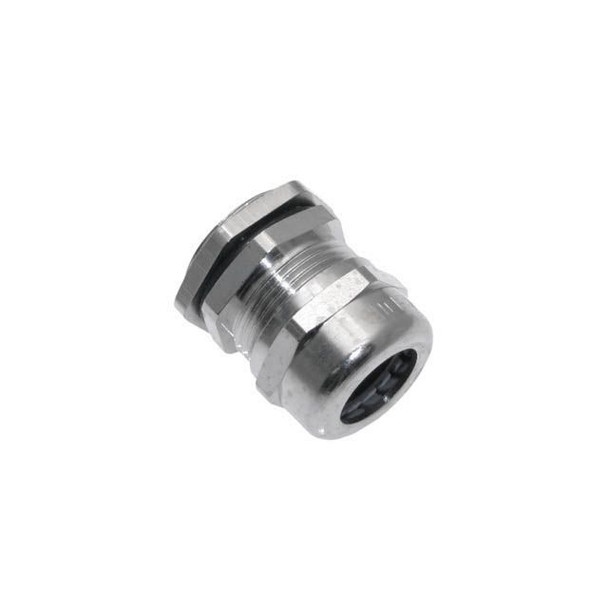 Mencom MCGB-16R PG16, Shielded Gland, Nickel Plated Brass, 0.276 - 0.472 | American Cable Assemblies