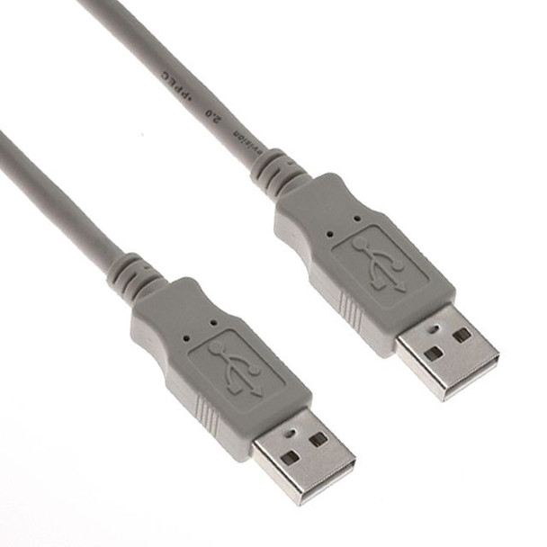 Mencom USBAA-15 Panel Interface Connector, Accessory, Style A male to Style A male cable, 15' | American Cable Assemblies