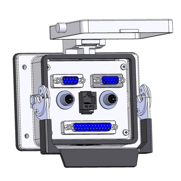 Mencom DB09-DDB15-DB25-6M2-RJ45-32 Panel Interface Connector with, DB9, DDB15, DB25, 6M and, RJ45, in a 32 housing | American Cable Assemblies