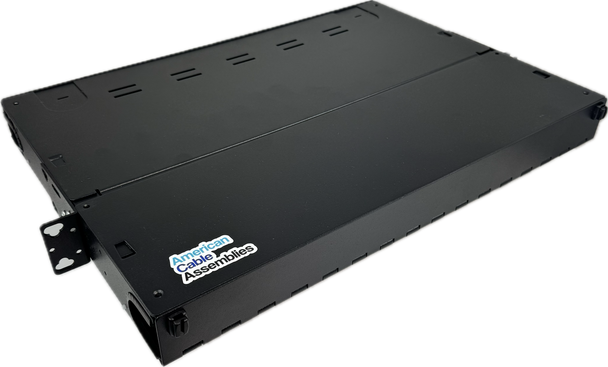 1RU Rack Mount Fiber Optic Enclosure | LGX Fiber Patch Panel | Made in USA