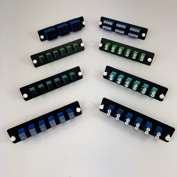 1RU Rack Mount Fiber Optic Enclosure w/Sliding Tray | LGX Fiber Patch Panel | Made in USA