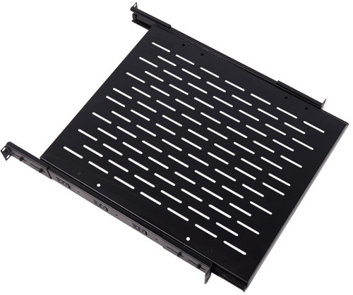 1U SLIDING VENTED SHELF 19.5" DEPTH