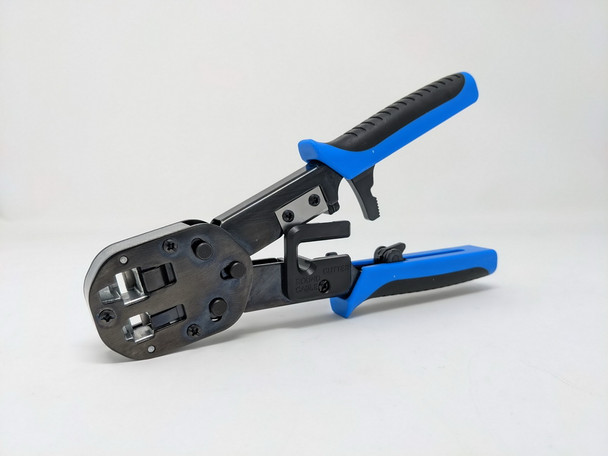 CRIMPING TOOL F/ RJ11 & RJ45 PASS THROUGH