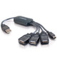 USB 2.0 CABLE HUB 4-PORT - 27402
