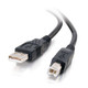 1m USB 2.0 A/B CABLE BLK - 28101