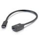 1ft USB C M/F Cable Extension 5G 3A - 28655