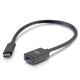 3ft USB C M/F Cable Extension 10G 3A - 28658