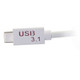 USB C to VGA Video Adapter White - 29472