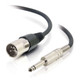50ft PRO-AUDIO XLR MALE TO 1/4 MALE CABLE - 40038