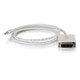 6ft C2G Mini DisplayPort M to DVI M WHITE - 54338