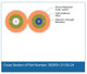 Cross Section of Part Number: 002K51-31130-24