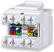 VG MT-Series Keystone Jacks, Keystone Jack, USOC, Dk. Ivory - KJ126MT-C3U-DI {Qty. 20, $2.96/ea.}