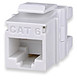 Cat 6 MT-Series Unscreened Keystone Jack, Ivory, 25-PK - KJ458MT25-C6C-DI {Qty. 2, $140.97/ea.}