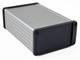 Hammond Manufacturing 1457N1601E EMI/RMI shielded extruded aluminum enclosure 6.30x4.09x2.15