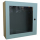 Hammond Manufacturing EN4SD20206WGY Type 4 Hinge Door Mild Steel Wallmount Window Enclosure