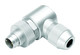 Binder 99-0401-75-02 M9 IP67 Male angled connector, Contacts: 2, 3.5-5.0 mm, shieldable, solder, IP67 | American Cable Assemblies