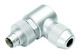 Binder 99-0409-75-04 M9 IP67 Male angled connector, Contacts: 4, 3.5-5.0 mm, shieldable, solder, IP67 | American Cable Assemblies