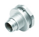 Binder 09-0423-00-07 M9 IP67 Male panel mount connector, Contacts: 7, unshielded, solder, IP67 | American Cable Assemblies