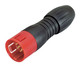 Binder 99-9113-50-05 Snap-In IP67 Male cable connector, Contacts: 5, 4.0-6.0 mm, unshielded, solder, IP67, VDE | American Cable Assemblies