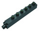 Binder 72-9144-000-06 Snap-In IP67 6-way distributor, Contacts: 5, unshielded, pluggable, IP67 | American Cable Assemblies