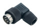 Binder 99-0601-72-02 Bayonet Male angled connector, Contacts: 2, 6.0-8.0 mm, unshielded, solder, IP40 | American Cable Assemblies