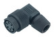Binder 99-0606-72-03 Bayonet Female angled connector, Contacts: 3, 6.0-8.0 mm, unshielded, solder, IP40 | American Cable Assemblies