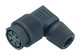 Binder 99-0610-72-04 Bayonet Female angled connector, Contacts: 4, 6.0-8.0 mm, unshielded, solder, IP40 | American Cable Assemblies