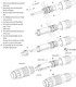 Binder 99-4829-00-08 Push-Pull Male cable connector, Contacts: 8, 4.0-8.0 mm, shieldable, solder, IP67