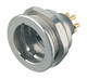 Binder 09-4811-15-04 Push-Pull Male panel mount connector, Contacts: 4, unshielded, solder, IP67 | American Cable Assemblies