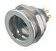 Binder 09-4807-00-03 Push-Pull Male panel mount connector, Contacts: 3, shieldable, solder, IP67 | American Cable Assemblies