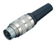 Binder 99-2013-10-05 M16 IP40 Male cable connector, Contacts: 5 (05-a), 4.0-6.0 mm, shieldable, solder, IP40 | American Cable Assemblies